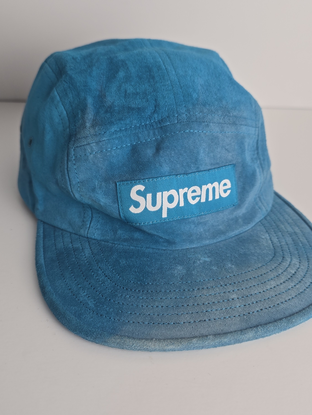 Supreme Blue Box Logo Camp Cap